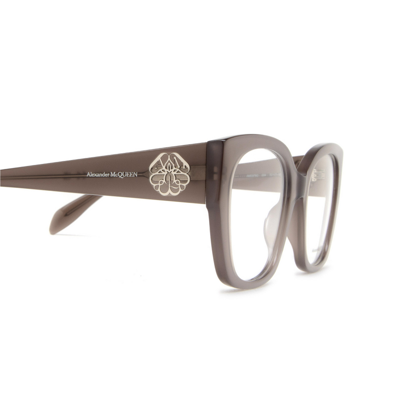 Lunettes de vue Alexander McQueen AM0379O 004 grey - 3/4