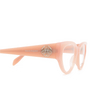 Occhiali da vista Alexander McQueen AM0380O 004 pink - anteprima prodotto 3/4