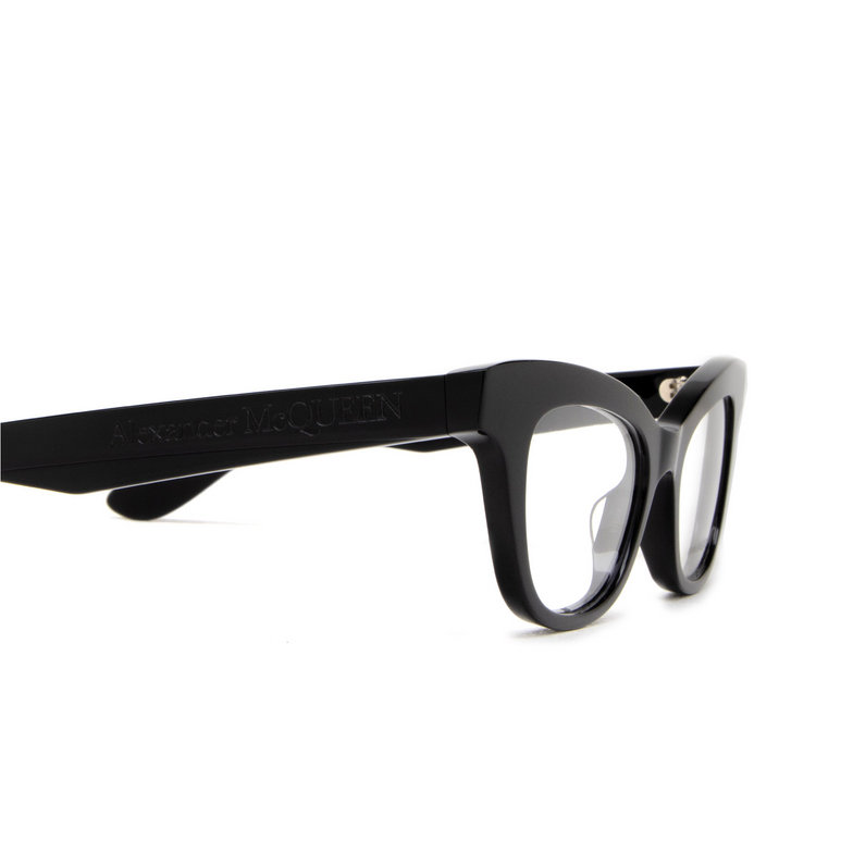 Gafas graduadas Alexander McQueen AM0381O 001 black - 3/4