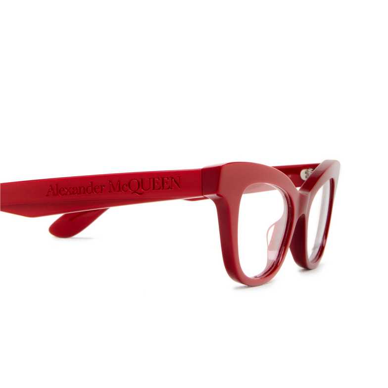 Alexander McQueen AM0381O Eyeglasses 003 red - 3/4