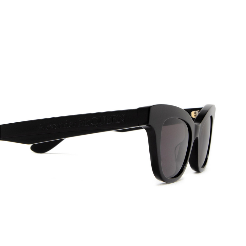 Alexander McQueen AM0381S Sunglasses 001 black - 3/4