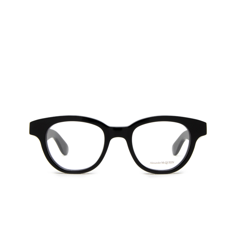 Alexander McQueen AM0384O Eyeglasses 001 black - 1/4