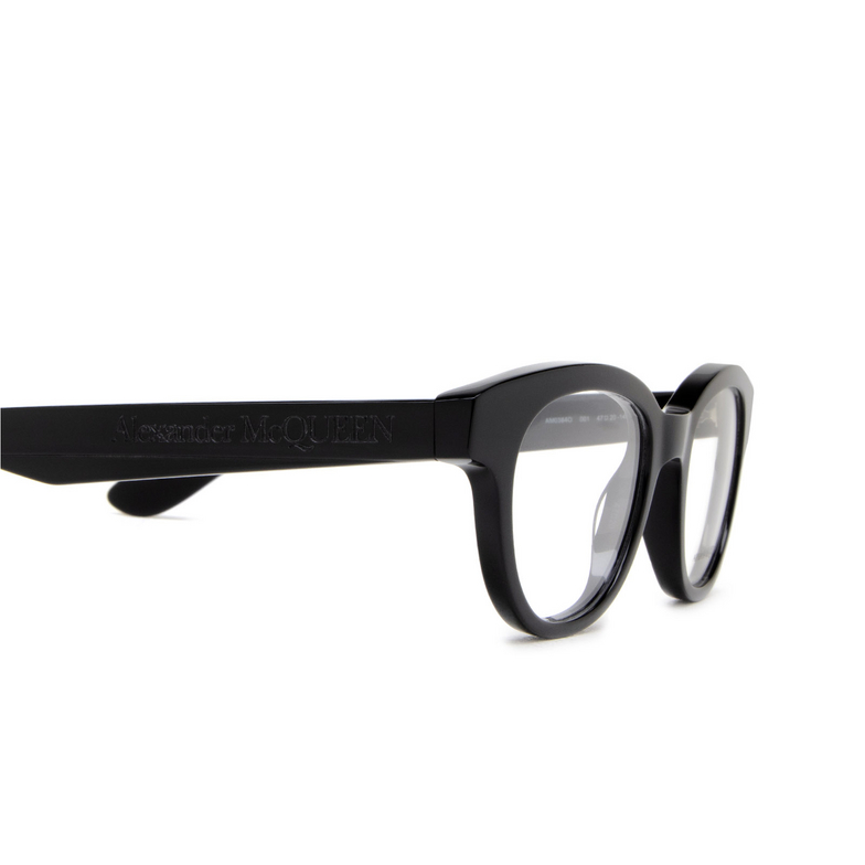 Gafas graduadas Alexander McQueen AM0384O 001 black - 3/4