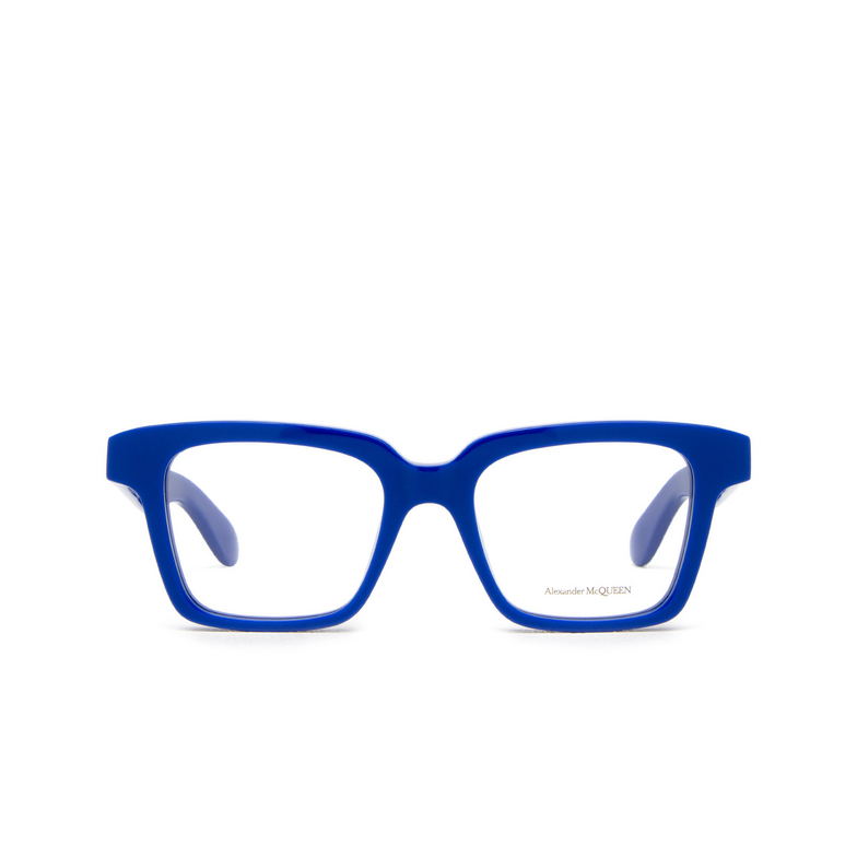 Alexander McQueen AM0385O Eyeglasses 003 blue - 1/4