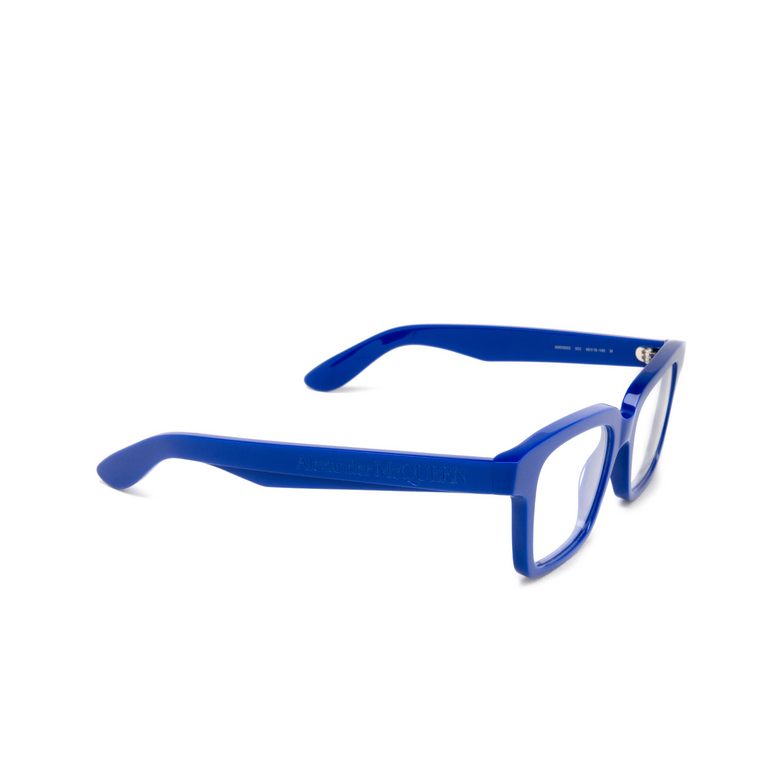 Alexander McQueen AM0385O Eyeglasses 003 blue - 2/4