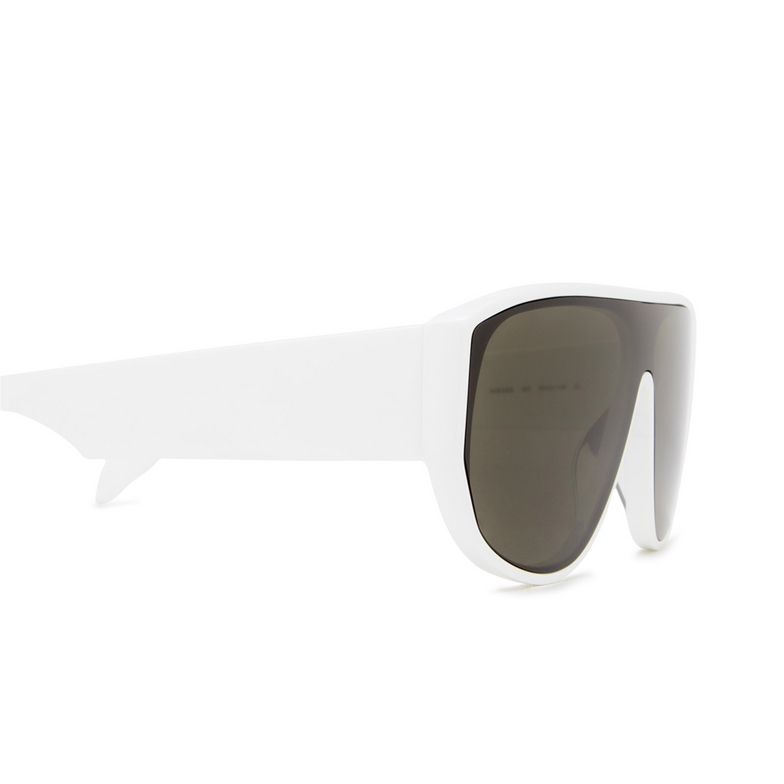 Alexander McQueen AM0386S Sunglasses 003 white - 3/5