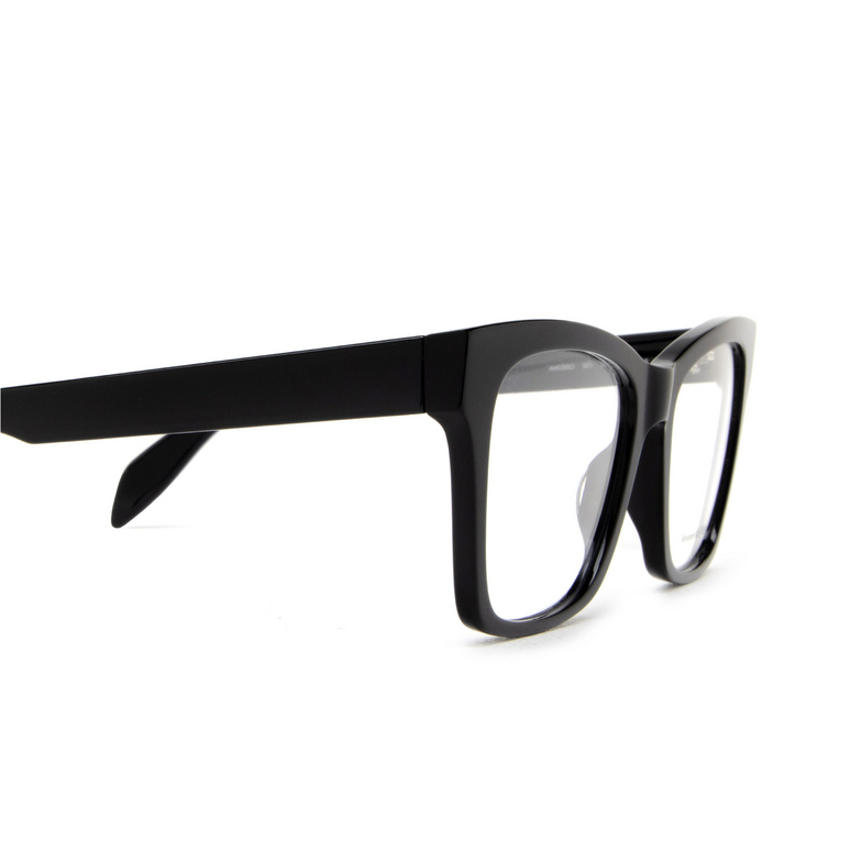 Gafas graduadas Alexander McQueen AM0388O 001 black - 3/5