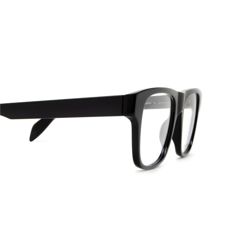 Alexander McQueen AM0389O Eyeglasses 001 black - 3/5
