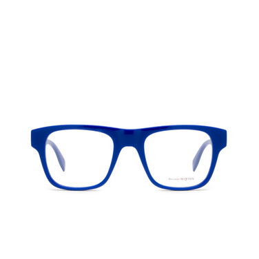 Alexander McQueen AM0389O Eyeglasses 004 blue - front view