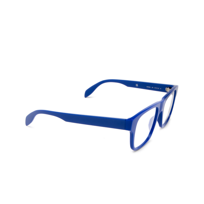 Alexander McQueen AM0389O Eyeglasses 004 blue - 2/5