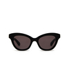 Alexander McQueen AM0391S Sunglasses 001 black - product thumbnail 1/4