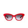 Alexander McQueen AM0391S Sunglasses 003 red - product thumbnail 1/4