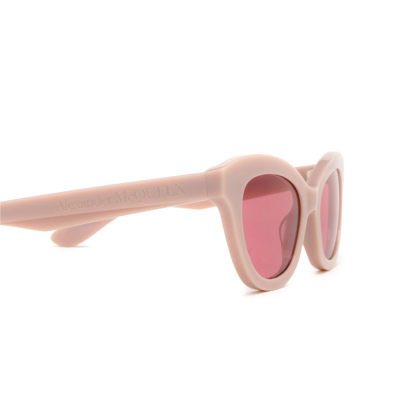 Alexander McQueen AM0391S Sunglasses 005 pink - 3/4