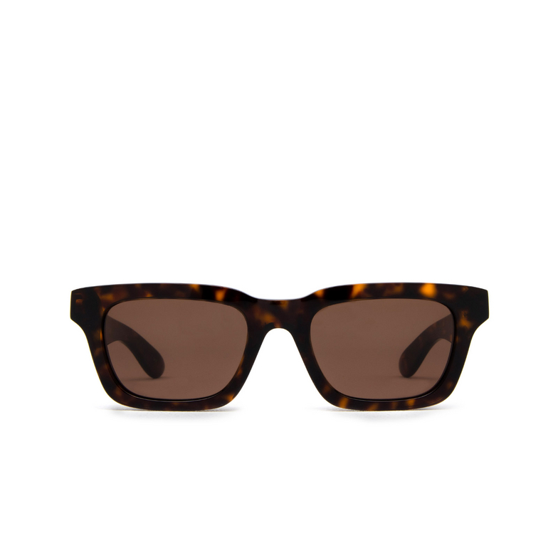 Alexander McQueen AM0392S Sunglasses 002 havana - 1/4