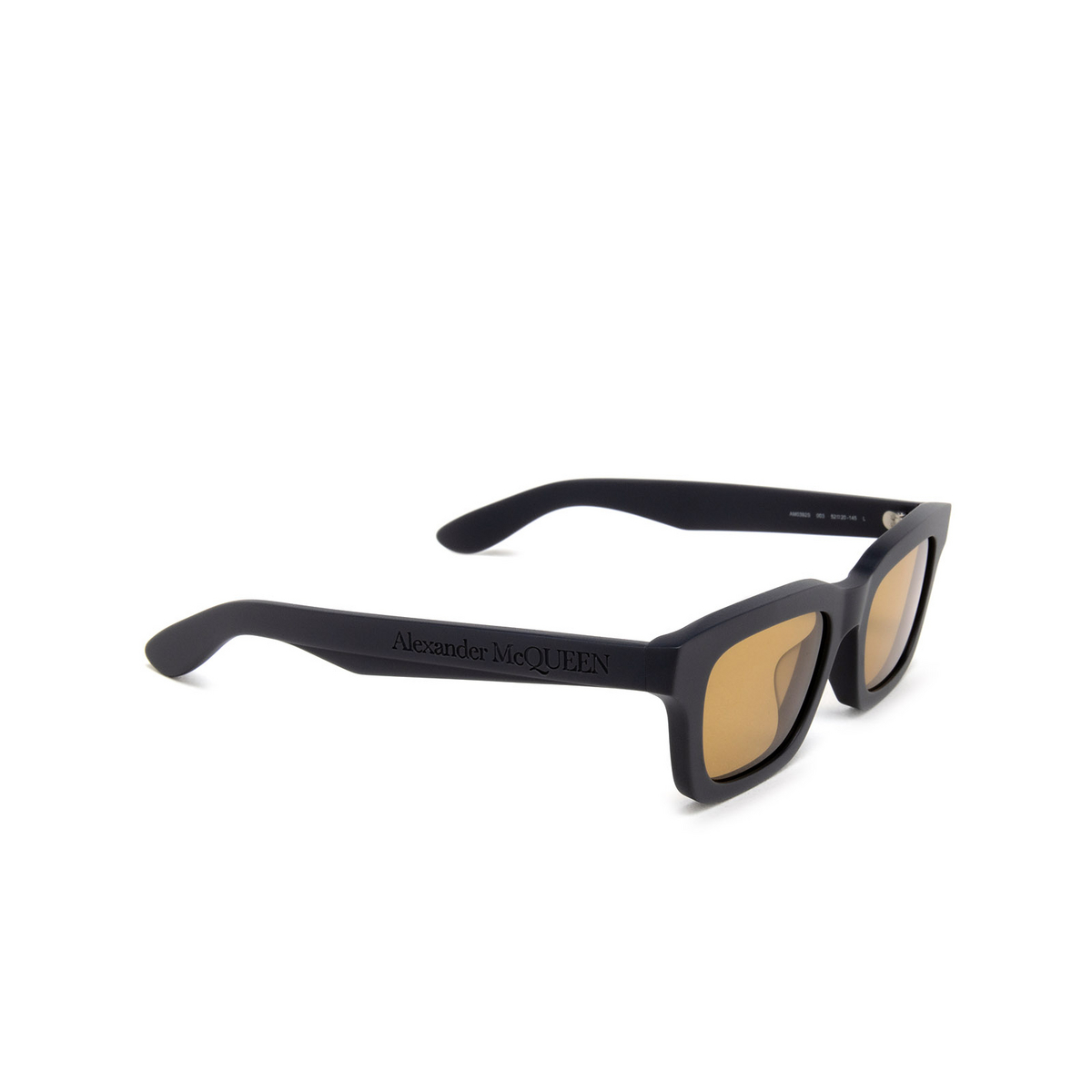 Alexander McQueen AM0392S Sunglasses 003 Grey - three-quarters view