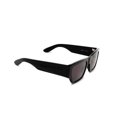 Gafas de sol Alexander McQueen AM0393S 001 black - Vista tres cuartos