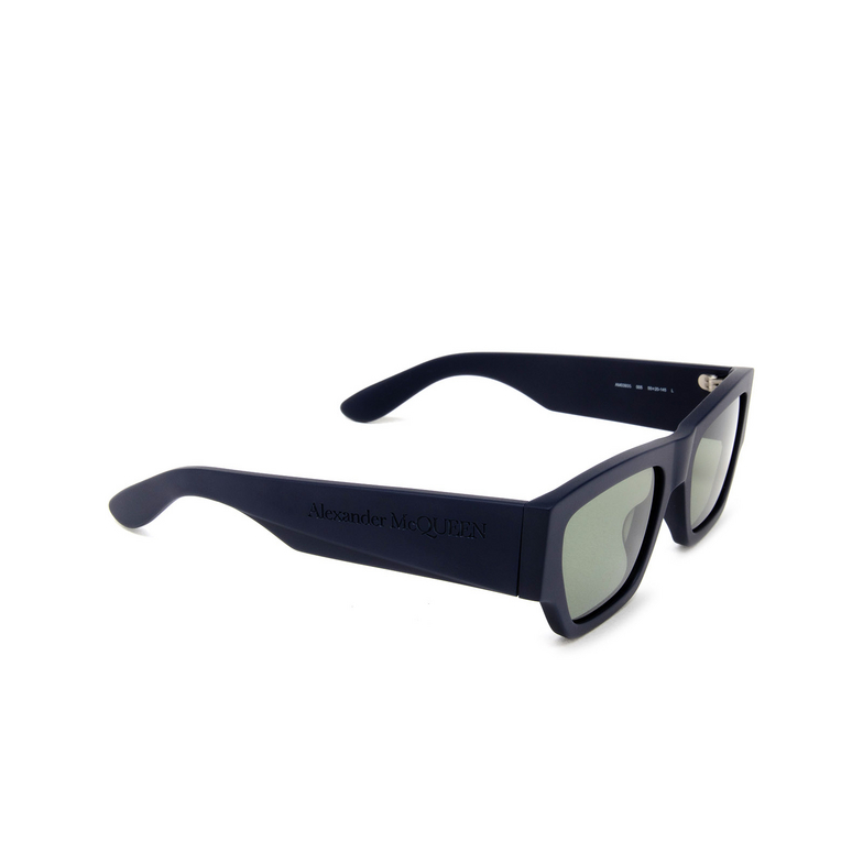 Alexander McQueen AM0393S Sunglasses 005 blue - 2/4