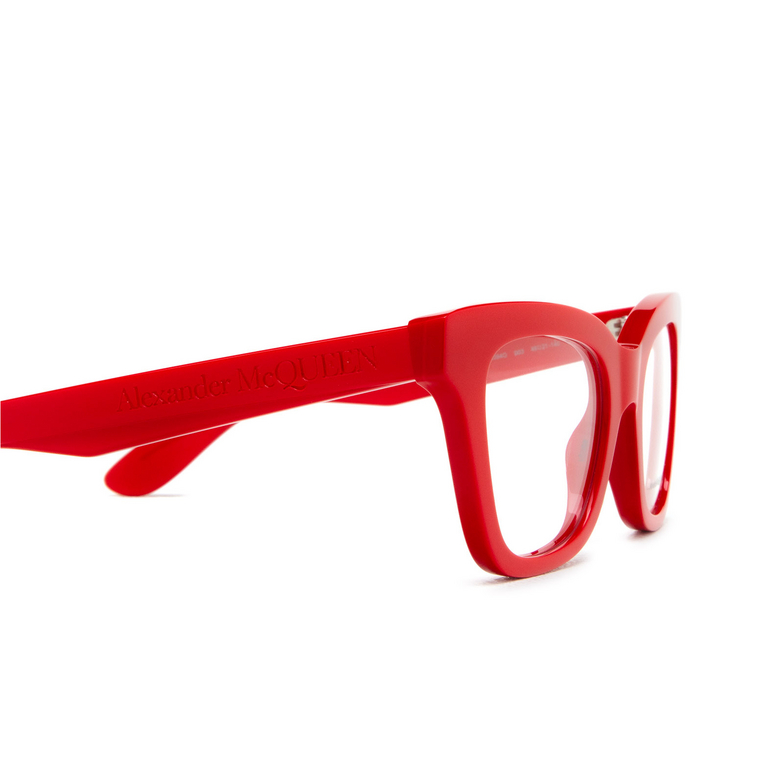 Alexander McQueen AM0394O Eyeglasses 003 red - 3/4