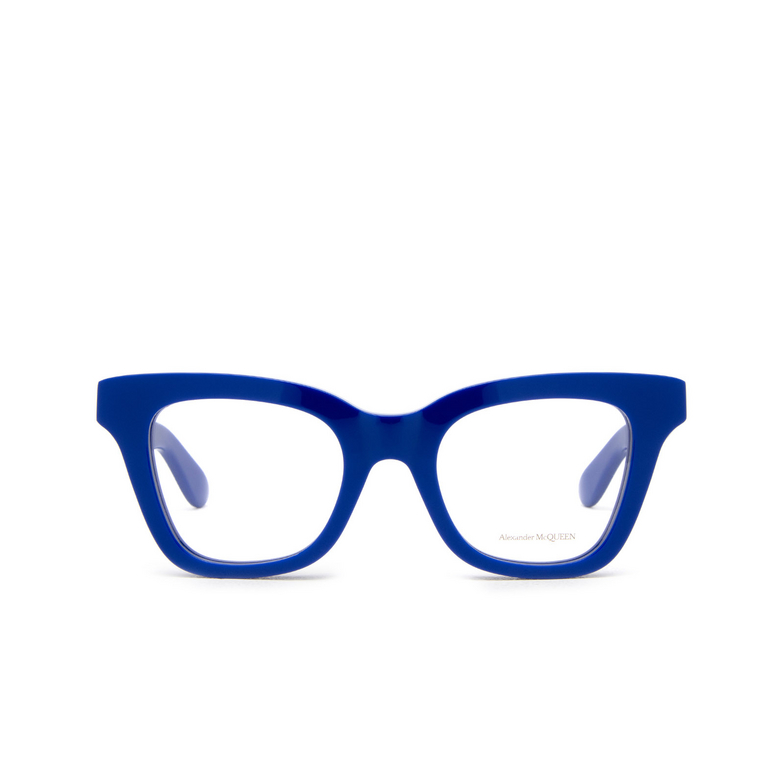 Alexander McQueen AM0394O Eyeglasses 004 blue - 1/4