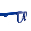 Occhiali da vista Alexander McQueen AM0394O 004 blue - anteprima prodotto 3/4