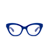 Alexander McQueen AM0395O Eyeglasses 004 blue - product thumbnail 1/4