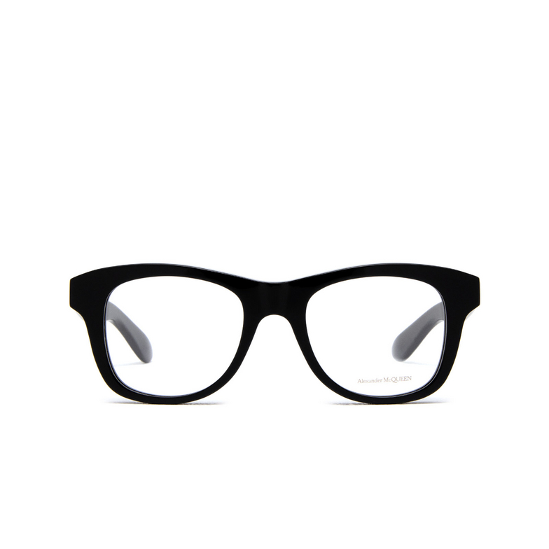 Alexander McQueen AM0396O Eyeglasses 001 black - 1/4