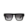 Alexander McQueen AM0397S Sunglasses 001 black - product thumbnail 1/4