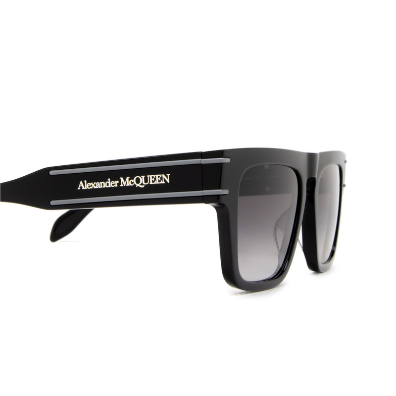 Alexander McQueen AM0397S Sunglasses 001 black - 3/4