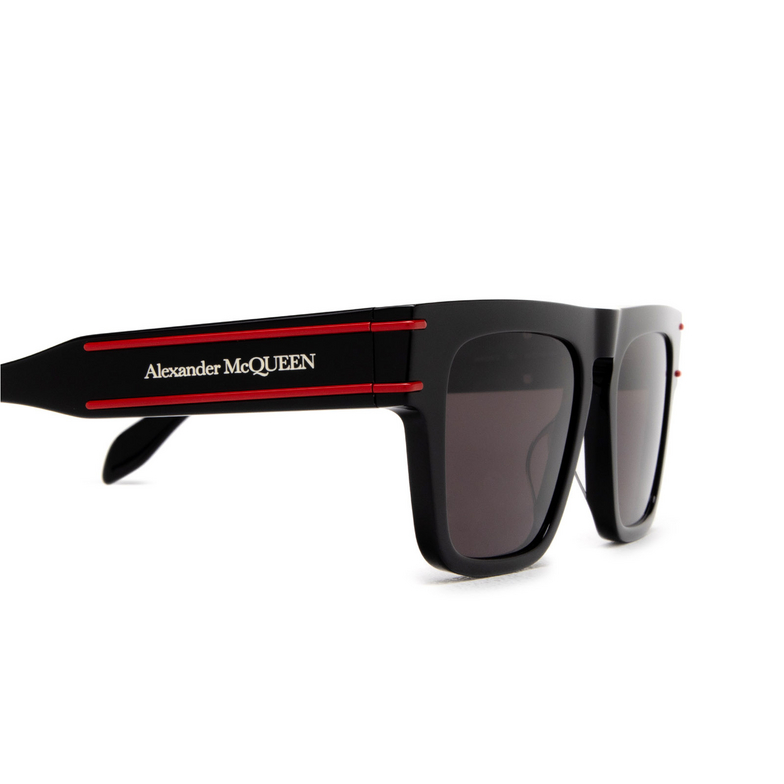 Alexander McQueen AM0397S Sunglasses 003 black - 3/4