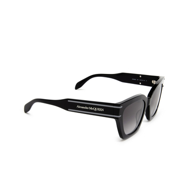 Gafas de sol Alexander McQueen AM0398S 001 black - Vista tres cuartos