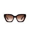 Alexander McQueen AM0398S Sunglasses 002 havana - product thumbnail 1/4