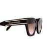 Alexander McQueen AM0398S Sunglasses 002 havana - product thumbnail 3/4