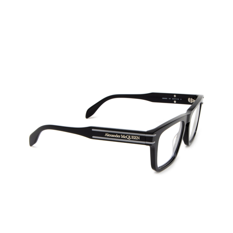 Alexander McQueen AM0400O Eyeglasses 001 black - 2/4