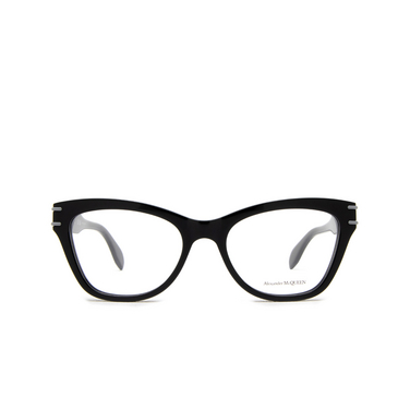 Alexander McQueen AM0401O Eyeglasses 001 black - front view