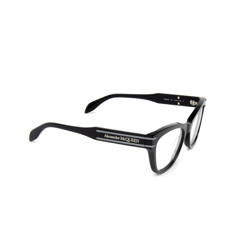 Alexander McQueen AM0401O Eyeglasses 001 black - 2/4