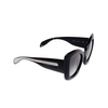 Gafas de sol Alexander McQueen The Curve Butterfly 001 black - Miniatura del producto 2/4