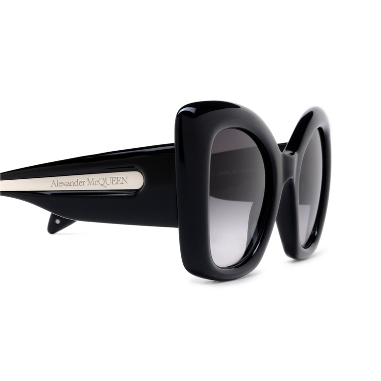 Alexander McQueen The Curve Butterfly Sunglasses 001 black - 3/4