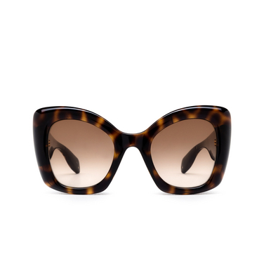 Gafas de sol Alexander McQueen The Curve Butterfly 002 havana - Vista delantera
