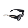 Gafas de sol Alexander McQueen The Curve Cat-eye 001 black - Miniatura del producto 2/4