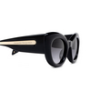Gafas de sol Alexander McQueen The Curve Cat-eye 001 black - Miniatura del producto 3/4