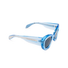 Alexander McQueen The Curve Cat-eye Sunglasses 004 light blue - product thumbnail 2/5