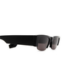 Alexander McQueen Graffiti Slashed Sunglasses 001 black - product thumbnail 3/5