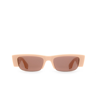 Alexander McQueen Graffiti Slashed Sunglasses 003 pink - front view
