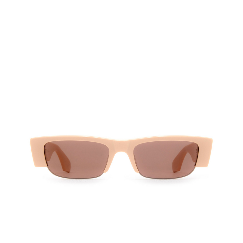 Alexander McQueen Graffiti Slashed Sunglasses 003 pink - 1/5