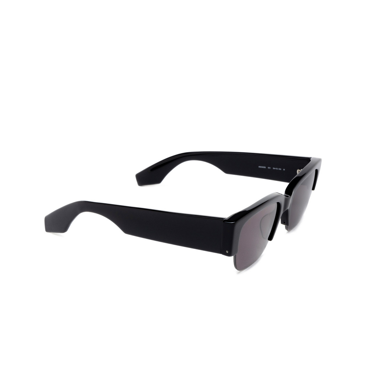 Alexander McQueen AM0405S Sunglasses 001 Black - three-quarters view