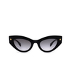 Alexander McQueen AM0407S Sunglasses 001 black - product thumbnail 1/4