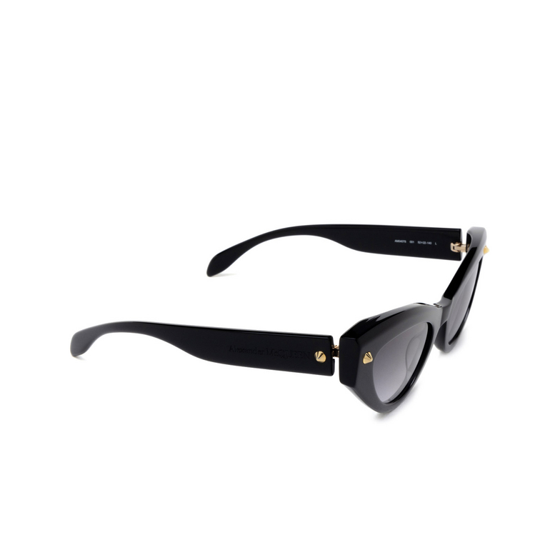 Alexander McQueen AM0407S Sunglasses 001 black - 2/4