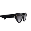 Gafas de sol Alexander McQueen AM0407S 001 black - Miniatura del producto 3/4