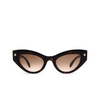 Alexander McQueen AM0407S Sunglasses 002 havana - product thumbnail 1/4