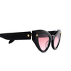 Alexander McQueen AM0407S Sunglasses 005 black - product thumbnail 3/5